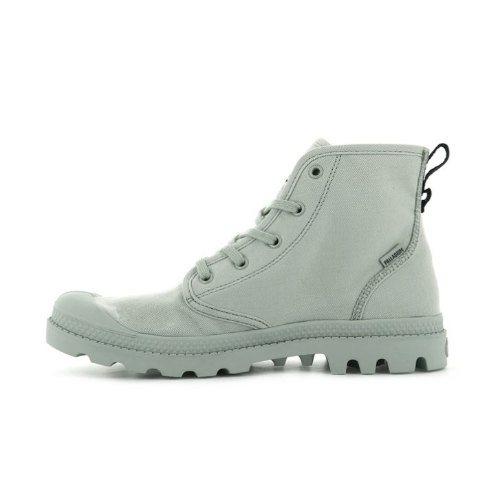 Palladium Pampa Hi Twill Laarzen Dames Mintgroen | NL 12PTQGC